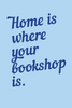 “Home is Where Your Bookshop Is” postcard - The Library Project
