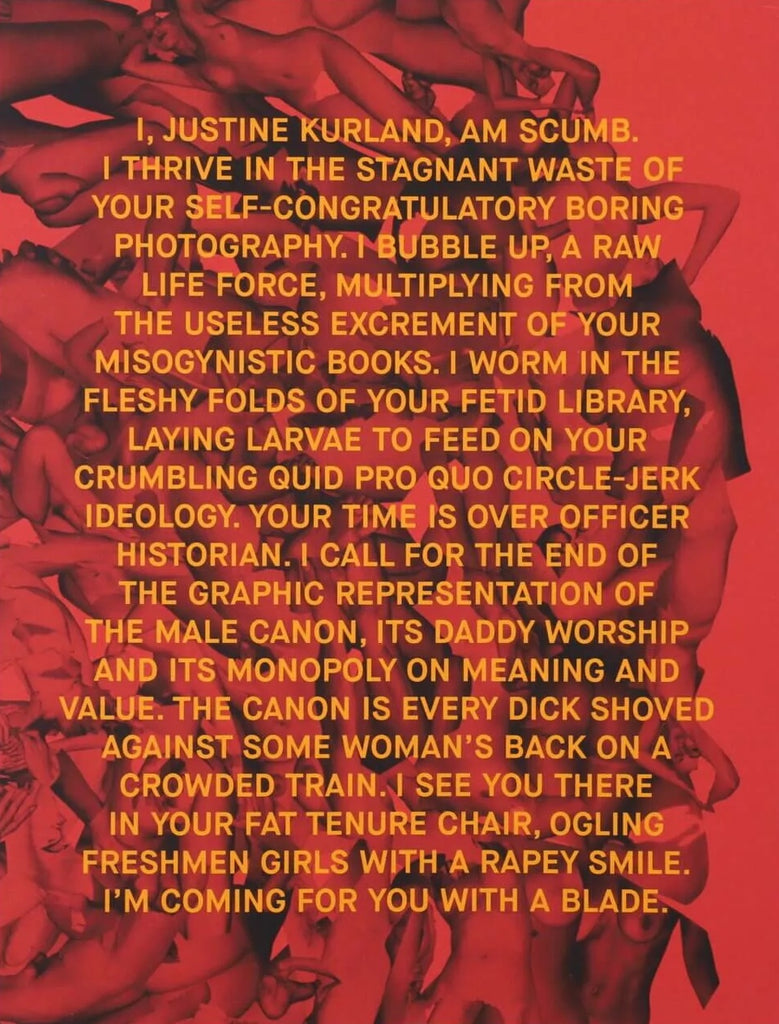 Manifesto SCUMB, Justine Kurland