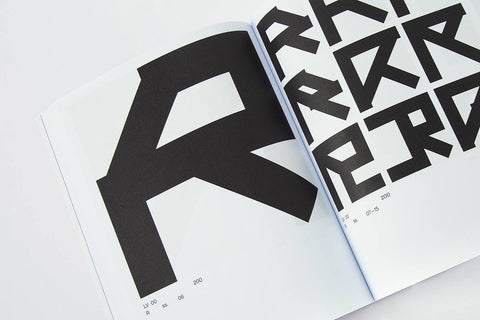 Buchstabenformvariationen, Nigel Cottier