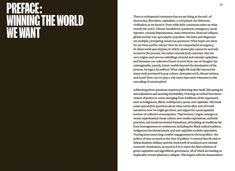Radical Futurisms: Ecologies of Collapse, Chronopolitics, and Justice-to-Come, T. J. Demos