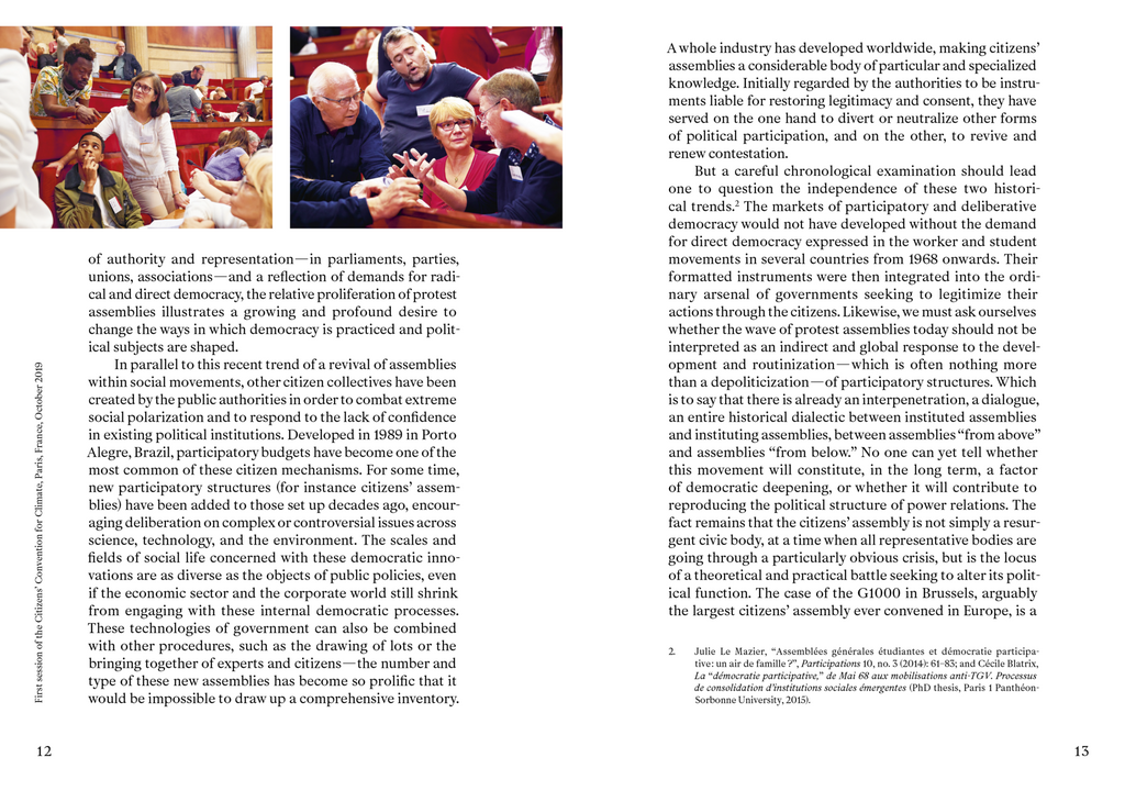 What Makes an Assembly?: Stories, Experiments, and Inquiries – The ...