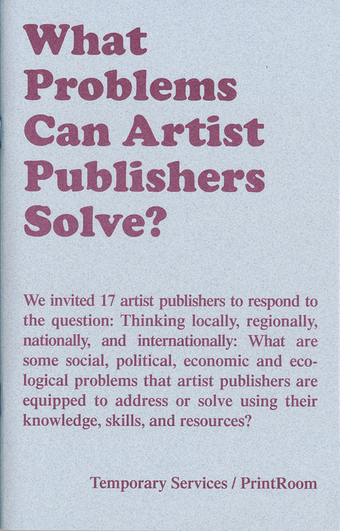 Quins problemes poden resoldre les editorials d'artistes?