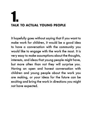 A Toolkit for Photographers: who would like to make work for children, Róisín White