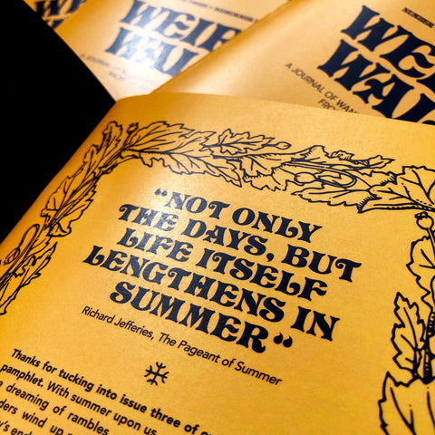 Weird Walk Zine Issue Three